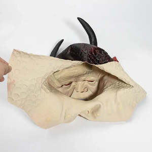 หน้ากากปีศาจแดงฮาโลวีนสำหรับปาร์ตี้สยองขวัญและหน้ากากตลก - Product Image 6