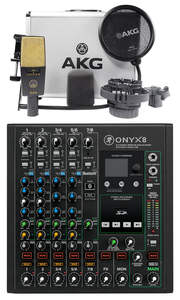 Nouveau microphone à condensateur AKG C414 XLII multi-directionnel de référence pour studio, idéal pour l'enregistrement - Product Image 2