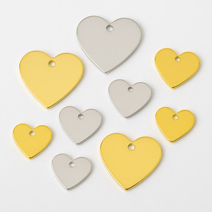 Gold Cloth Jacket Company logo Etiquetas Nombre personalizado Etiqueta de marca de metal - Product Image 4