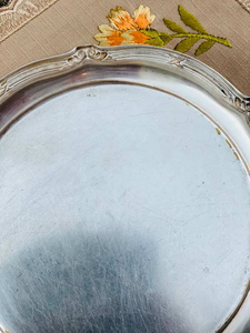 Eco-Friendly Stainless Steel Dinner Plates Dishes Shiny Finish Classic Design Shape for <b>Dining</b> <b>Table</b> Wedding Occasion Price - Product Image 4