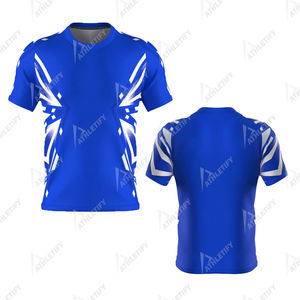 Camiseta de Fútbol Estilosa para Hombre Athletify, 100% Poliéster, Nombre del Equipo Personalizado, Diseño Transpirable para Comodidad y Rendimiento en el Día del Partido - Product Image 4
