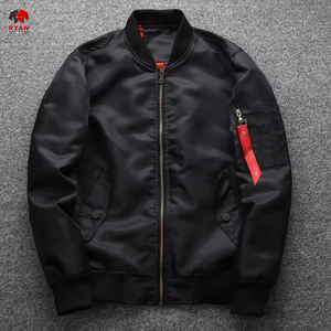 Trendy Streetwear Bomber Jacket Diseño personalizado para jóvenes de alta calidad - Product Image 1