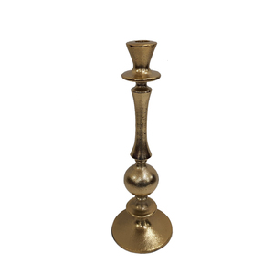 Bougeoir conique en métal décoratif de table de haute qualité fini antique pour la maison décoration d'halloween bougeoir fait à la main - Product Image 3
