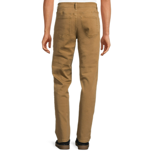 กางเกงยีนส์ลำลองสำหรับผู้ชายทรงสลิมฟิตสีพื้นกางเกงยีนส์ซักขนาดพิเศษออกแบบได้ตามต้องการ - Product Image 6