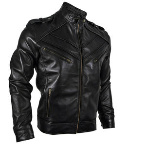 Chaqueta de cuero para hombre, material impermeable antiarrugas, superventas, chaqueta de diseños de tendencia superior para hombre con calidad superior - Product Image 5