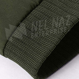 Chaquetas de bombardero de talla grande para hombre hechas a medida Ropa de lona cómoda de alta calidad para cuello alto de invierno - Product Image 6