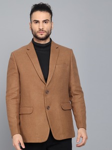 Blazer Cruzado Color Mostaza para Hombre, Estilo Indio, para Fiestas de Oficina y Ocasiones Especiales, Disponible al Mejor Precio - Product Image 2