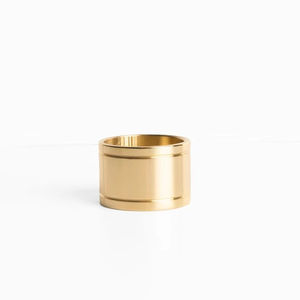 Elegant Wedding Brass Napkin Ring for Luxurious Table Decor and High-end Banquet <b>Presentations</b> - Product Image 1