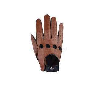 Trendy Leather <b>Gloves</b> Men <b>Warm</b> Soft Winter Outdoor Casual Stylish Comfortable Protective Handwear Gear - Product Image 3