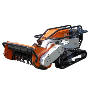 BEST SELLER QUALITY LM-800 <b>Remote</b> <b>Control</b> Petrol Lawn <b>Mower</b> – 16hp RC Lawnmower with <b>Tracks</b> | 800mm Cutting Width for Slopes - Product Image 1