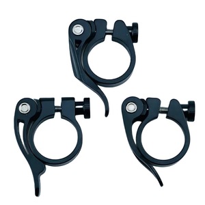 Vis de serrage à dégagement rapide pour tige de selle de vélo en alliage d'aluminium anodisé durable et résistant à la rouille, 28,6/31,8/34,9 mm - Product Image 6