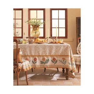 Mantel Desechable Impermeable de Lino Bordado Estilo Bohemio, Antiarrugas, Suave y Resistente al Encogimiento, el Más Vendido del 2024 - Product Image 2