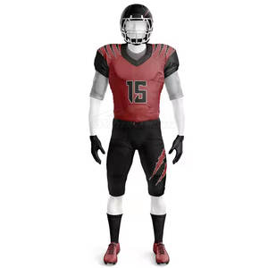 Kit d'entraînement de football américain avec ensemble d'uniformes complets et tissu respirant et extensible Kit de football américain - Product Image 2