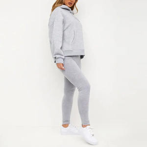 Sudadera con capucha de algodón suave de primera calidad 2025 para parejas, ropa básica de punto holgada, mezcla de algodón GSM 360, esencial para invierno - Product Image 3