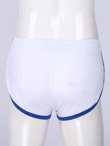 Pantalones cortos de malla de doble capa de alta calidad, transpirables, de secado rápido, para hombre, con logotipo personalizado, pantalones cortos de malla de baloncesto - Product Image 4