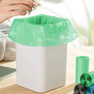 Bolsas de basura hechas de materiales respetuosos con el medio ambiente, al por mayor en rollos con fondo en forma de estrella, tamaño a petición - Product Image 6