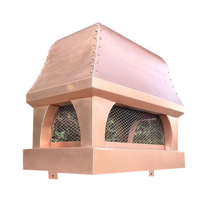 <span class=keywords><strong>Chimenea</strong></span> de Cobre Arquitectónica Personalizada, Componente de Techo de Alta Resistencia para Villas y Edificios Tradicionales - Product Image 3