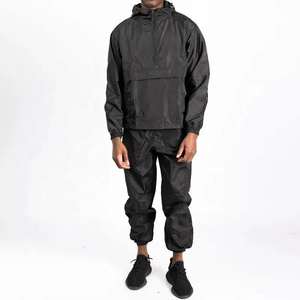 Chaqueta Cortavientos Ligera y Transpirable 100% Poliéster para Hombre, Diseño 2 en 1, Ropa Urbana de Otoño, Servicio Personalizable OEM de Wang Sports - Product Image 3