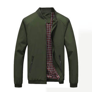 Veste personnalisée pour homme, style streetwear décontracté, coupe-vent, tendance, style laine, col montant, broderie, service OEM - Product Image 4