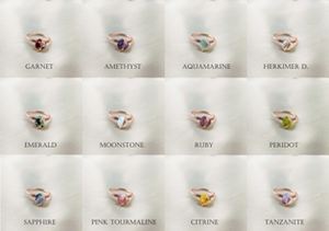 Bague saphir brut 8-10mm pierre de naissance brute plaqué or rose 925 bague enroulée de fil en argent sterling pierre de naissance bague en argent sterling - Product Image 6