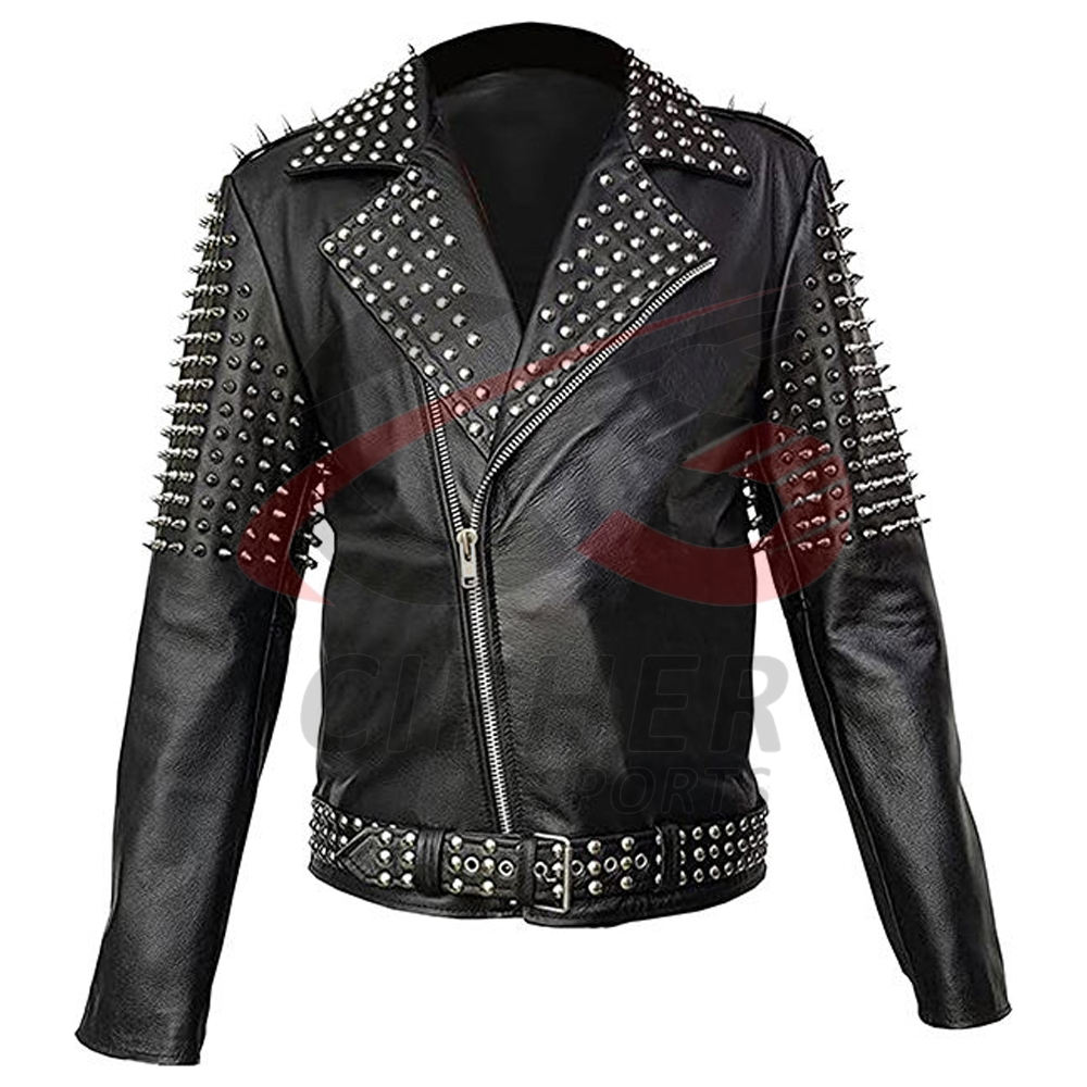 Shop Our New Punk Leather Jackets Fully Studded Customizable