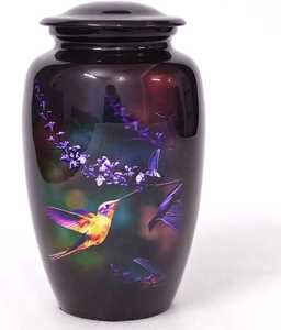 Elegante Urna de Cremación para Mascotas de Metal Negro y Dorado con Diseño de Gato Durmiendo para una Conmemoración Tranquila y un Recuerdo Amoroso - Product Image 4