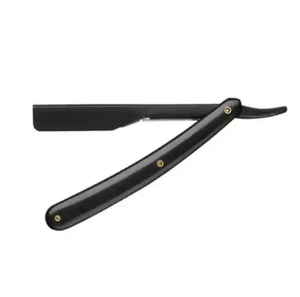 Kit de afeitado desechable biodegradable de paja de trigo para hotel, maquinillas de afeitar rectas para hombre - Product Image 5