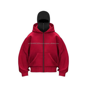 Cagoule Homme Chaud Hiver Automne Tendance Personnalisée Couleur Unie Double Couche Sportswear Nouvelle Édition 2026 - Product Image 5