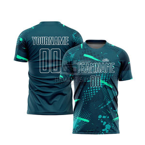 Cómodas telas Premium fútbol Jersey tela precio de fábrica OEM transpirable entrenamiento fútbol Jersey - Product Image 1