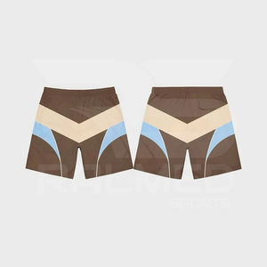 Conjunto de chaqueta y pantalón con cremallera de 3 piezas y pantalón corto Chándal cortavientos de nailon 100% Chándal a prueba de agua con hombros caídos OEM - Product Image 4