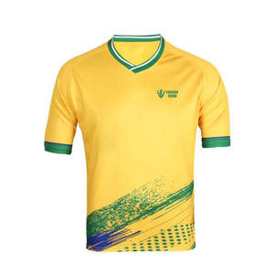 Maillot de football 100% polyester en gros - Couleurs et tailles personnalisées, léger, respirant, séchage rapide, idéal pour les joueurs de football ! - Product Image 1