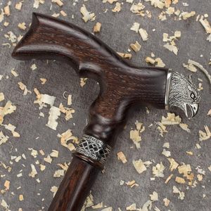 Bâton de soutien de marche en bois de haute qualité pour l'exploration en plein air et la mobilité des personnes âgées Canne en bois dur pour la marche et l'équilibre - Product Image 3