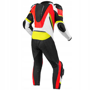 ชุดแข่งมอเตอร์ไซค์1ชิ้นชุดแข่งรถหนังระบายอากาศได้ดีขนาดพลัสไซส์ - Product Image 4