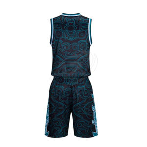 Uniforme de baloncesto de último diseño uniforme de baloncesto hecho a medida ropa deportiva uniforme de baloncesto para hombres - Product Image 2