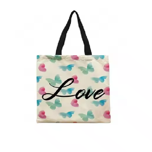 <b>Wholesale</b> New Modern Design Printed Canvas <b>Tote</b> <b>Bag</b> for Women New Arrival Direct from Indian Supplier - Product Image 2