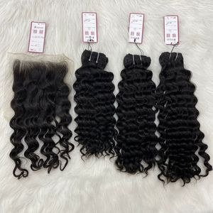 Precio al por mayor Virgin Remy Russian Hair Machine Paquete de trama doble Cutícula alineada Lista para enviar con FEDEX UPS DHL - Product Image 2