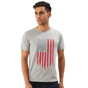 Khuyến Mại Gents Tee Áo Sơ Mi OEM Dịch Vụ Tùy Chỉnh Thiết Kế In Vai Ngắn Polyester Cotton Dệt Kim Phong Cách Mens Mặc T Áo Sơ Mi