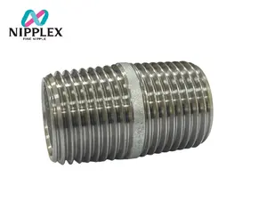 1/8" - 4" High Quality White Carbon Steel Pipe Nipple.