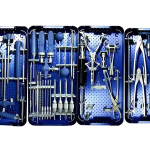 Nuevo Juego de Instrumentos Quirúrgicos Ortopédicos de Acero Inoxidable con Caja, Kit de Instrumentos para Cirugía de Columna Vertebral - Product Image 4