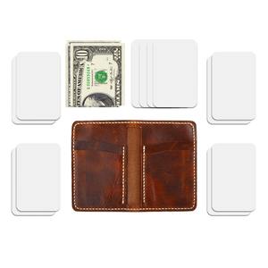 Portefeuille unisexe en cuir véritable durable fabriqué à la main fermeture de couverture accessoire utilitaire de mode étanche et de grande capacité - Product Image 5