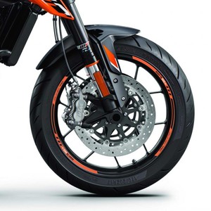 Kit Strisce Adesive per Ruote da 17 Pollici per KTM 790 Duke 2018-2026, Adesivi per Moto Compatibili - Product Image 1
