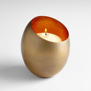 Porte-bougie votive en métal doré et fer personnalisé, top des ventes, pot à bougie décoratif pour table d'hôtel et de Noël, autres bougies - Product Image 2