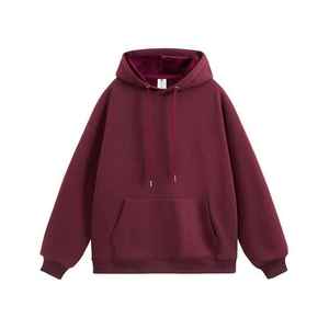 Sudaderas con capucha personalizadas de algodón de talla grande para hombre Sudadera con capucha de gran tamaño de alta calidad - Product Image 3