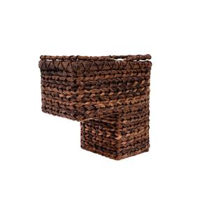 Boîte de rangement d'escalier en jacinthe d'eau avec poignée, boîte de rangement artisanale, écologique, naturelle, décoration intérieure et extérieure, vente en gros du Vietnam - Product Image 2