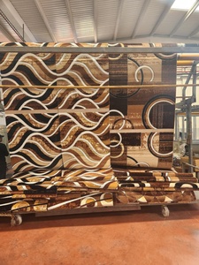 Alfombra Turca de Poliéster Afelpada Adiva, Tejida a Máquina con Diseño Jacquard, de Pelo Alto, Acolchada, Reversible, Lavable, Antideslizante y Antibacteriana - Product Image 2