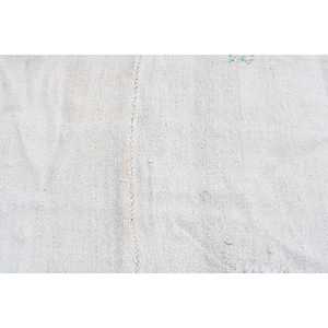 พรมตุรกี 4.7x4.6 ฟุต (143x140 ซม.) ลายดอกไม้สีขาวสไตล์วินเทจ - Product Image 5
