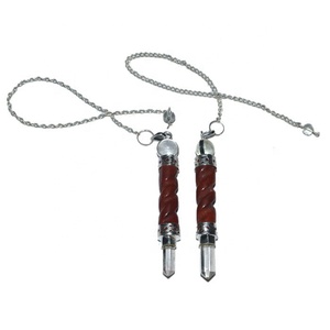 Acheter Cuivre Gada Métal Pendules En Ligne | Cuivre Gada Métal Pendules À Vendre | 7 chakra pendule pour la guérison - Product Image 3