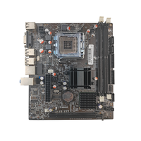 PCWINMAX Motherboard G31 Berkualitas Tinggi LGA775 DDR2 Dual Channel 4GB PCI-E Micro ATX untuk PC Desktop