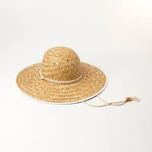 可定制尺寸的儿童太阳斗帽婴儿帽子和帽子儿童婴儿小酒拉菲亚草帽