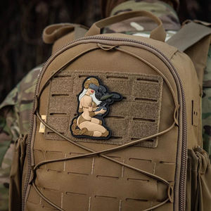 Parches de calor para coser con plancha personalizados para ropa, sombrero, chaqueta, transferencia de goma de PVC y parches bordados con gancho y bucle - Product Image 5